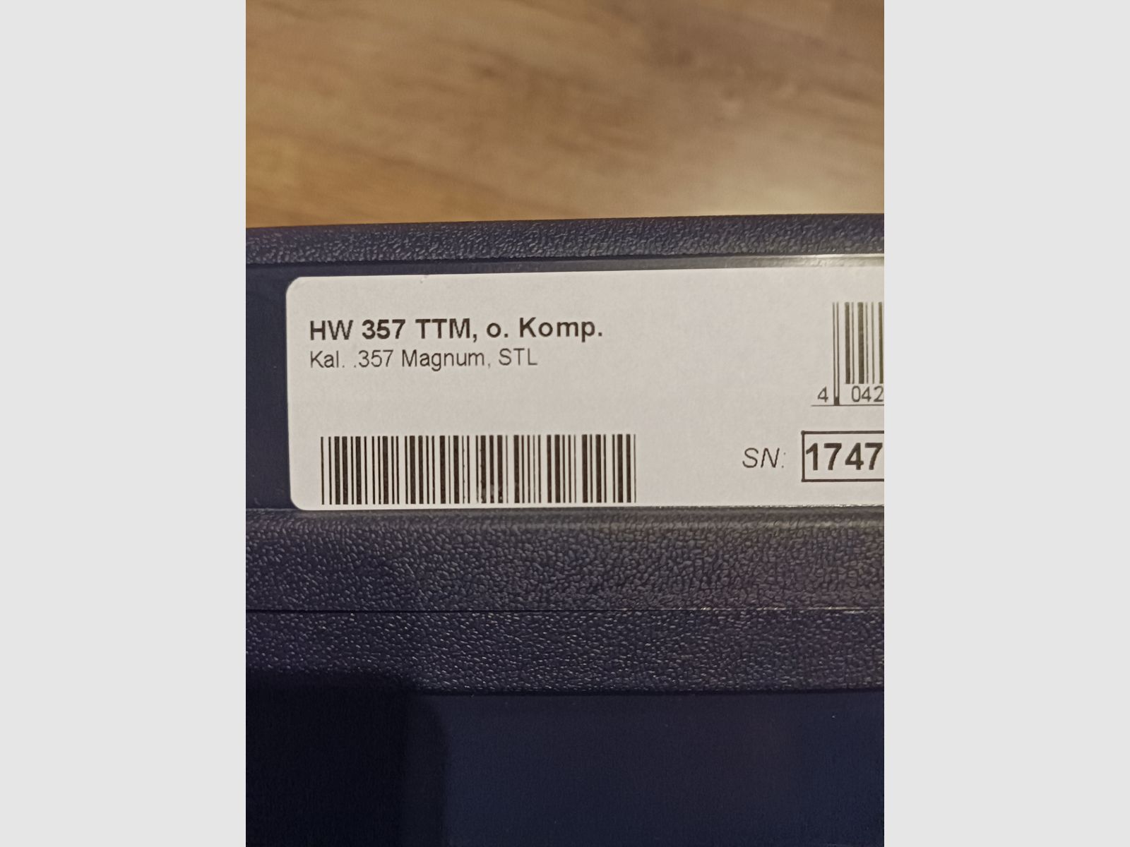 Revolver 357 Magnum 6 pollici Weihrauch TT