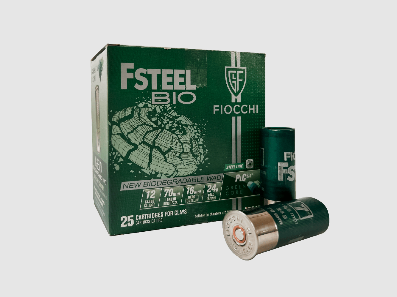 Munitions 12/70 Fiocchi F Steel Bio 7 24G 7