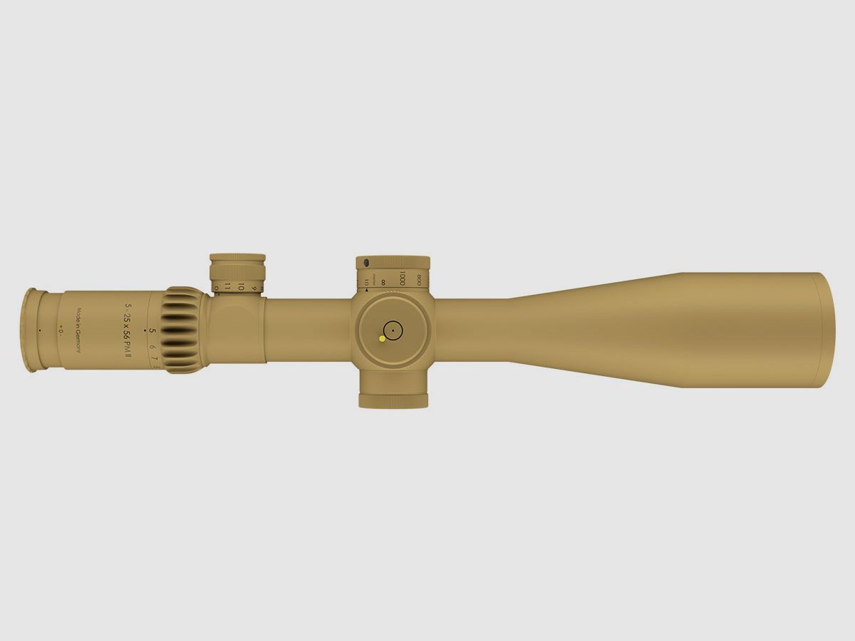 SCHMIDT U. BENDER 5-25×56 PM II LP MSR2 1cm ccw DT27 MTC LT / ST ZC CT RAL 8000, afbeelding 5 van 5