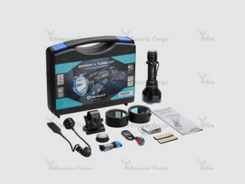 Waffenkit LED Taschenlampe wiederaufladbar Warrior X Turbo 1.100 Lumen Olight, Bild 1 von 6