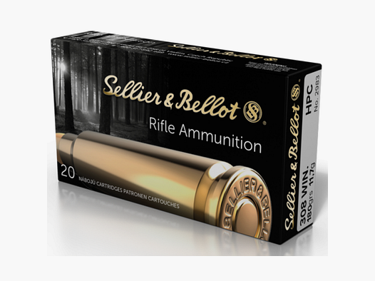 308 Winchester S&B HPC 180gr VE20