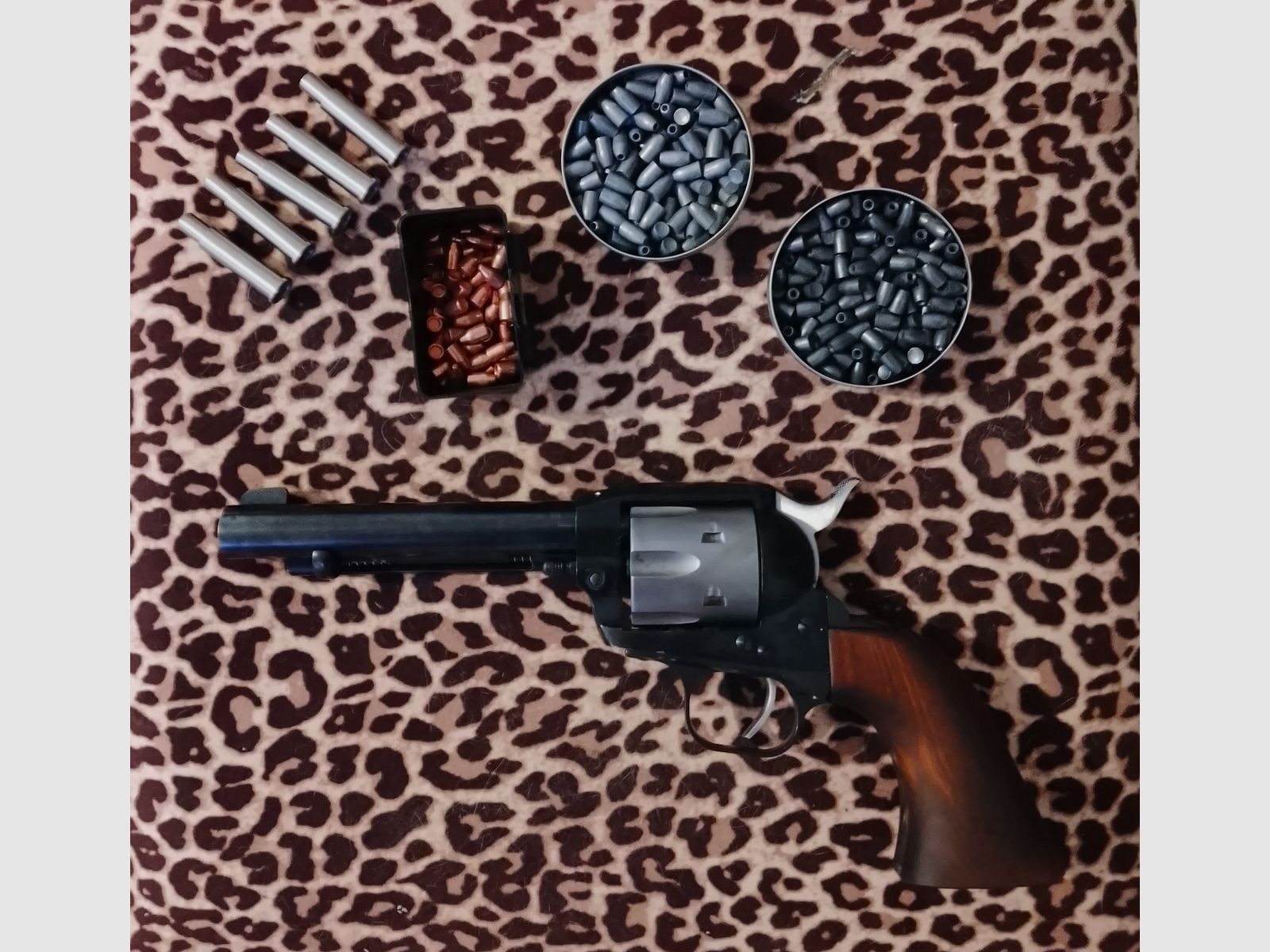 LEP SAA Revolver BiColor in caliber 5,5mm, afbeelding 2 van 2