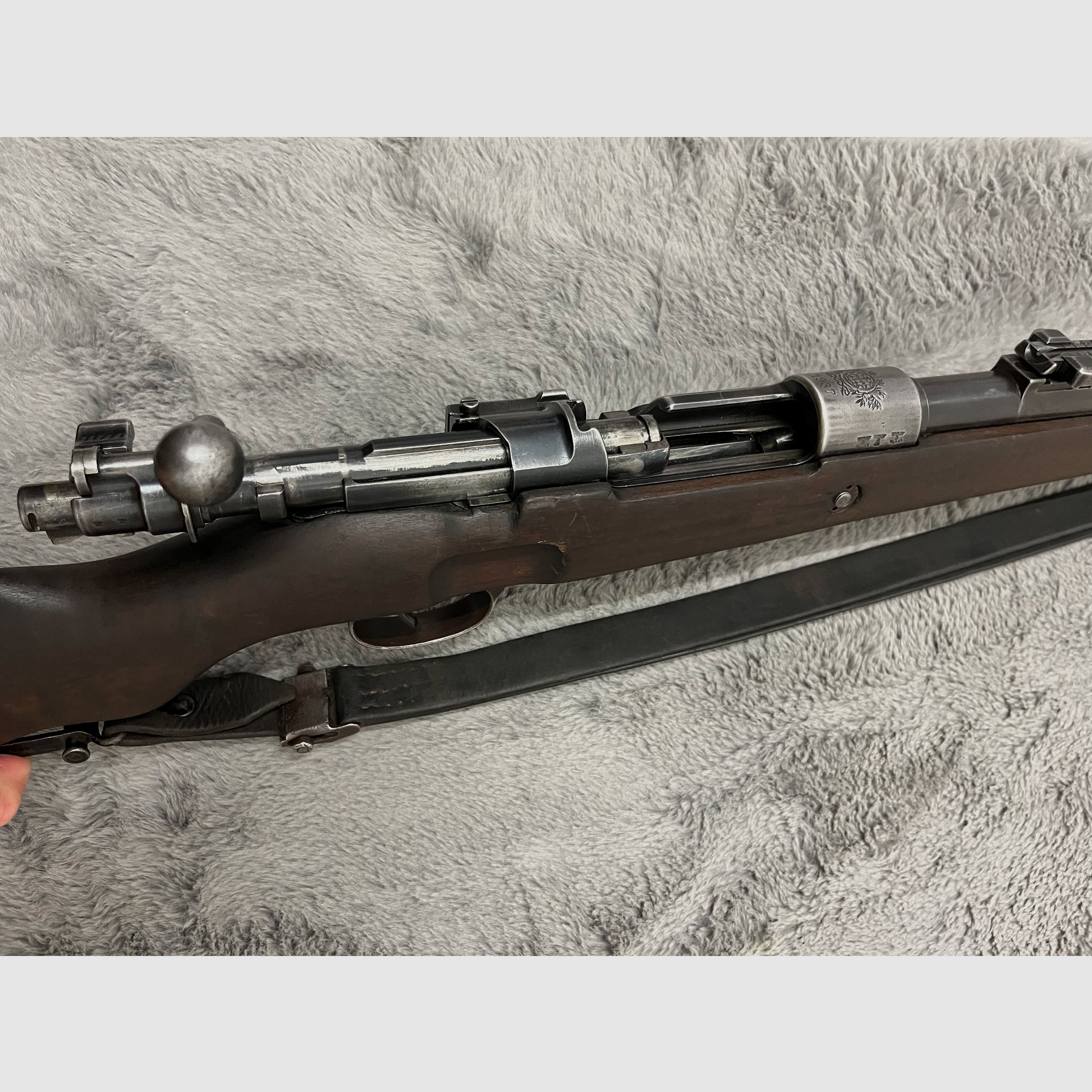 Mauser K98 8x57 JS - zgodny numer - Portugalia - jak nowy