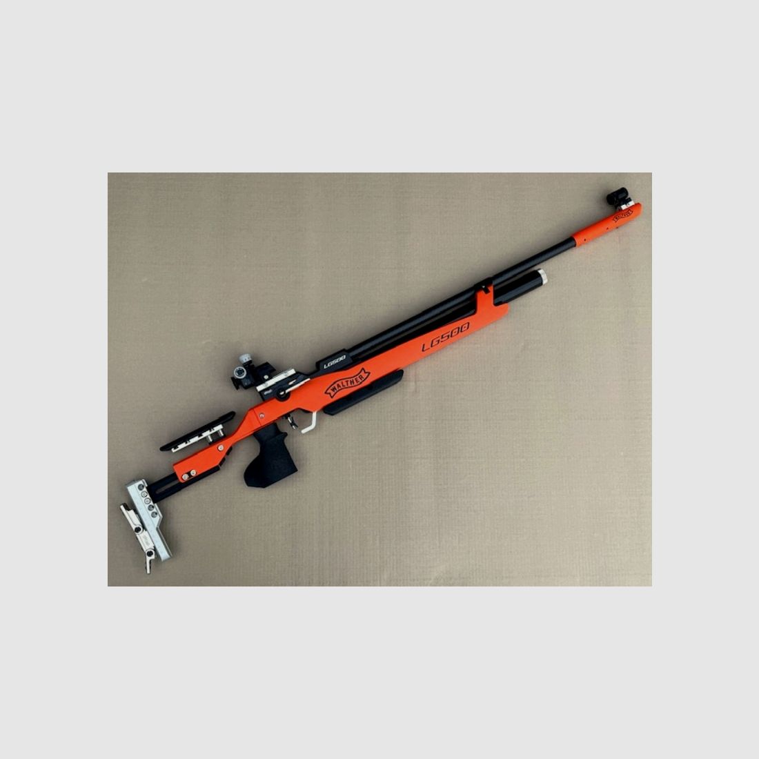 WALTHER LG500 COMPETITION "COULEUR SPÉCIALE ORANGE"