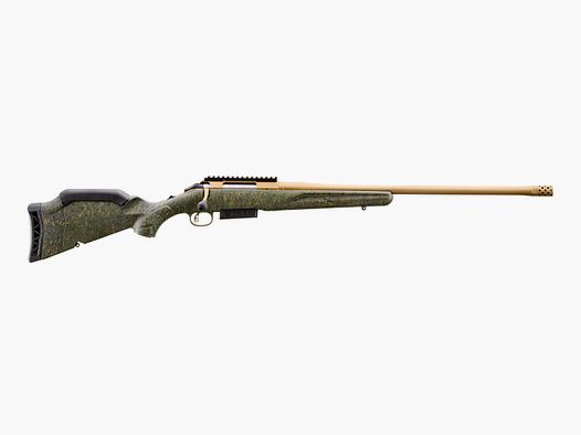 RUGER AMERICAN RIFLE GENERATION II PREDATOR .450 BUSHMASTER 22"/56CM GREEN 11/16"-24