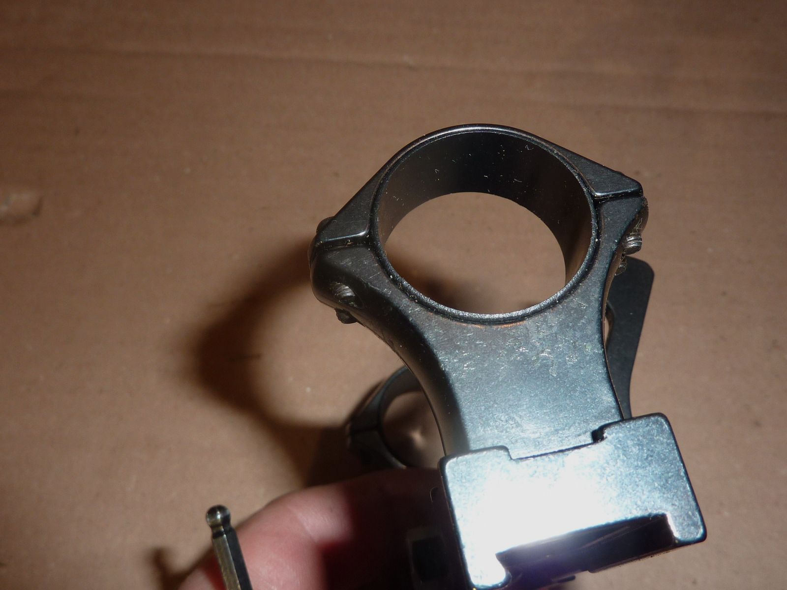 ZF-Montage, anelli 1"/25,4mm di diametro con inserti in plastica come SAKO Optilock, guida a prisma da 16mm