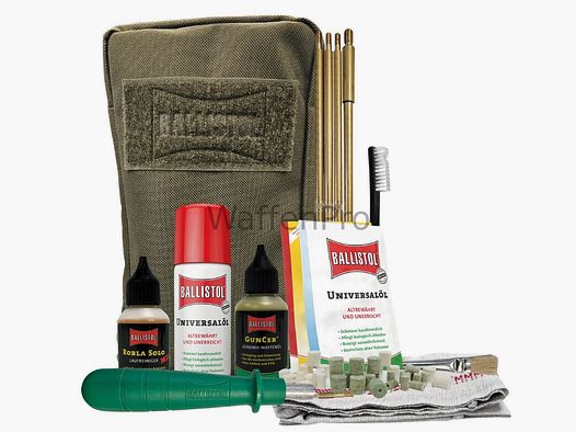 Ballistol gun cleaning kit - 52 pieces