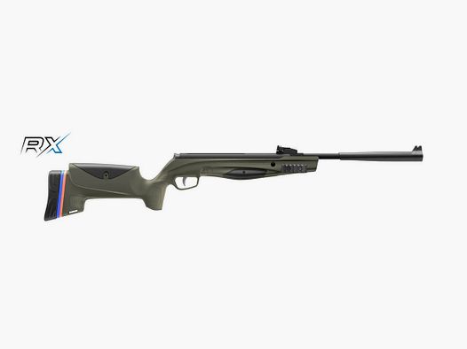 CARA AIR STOEGER RX3 TAC SYNTH HAUSSE + GUIDON Kal.4,5 7,5J GRÜN RXT3002D