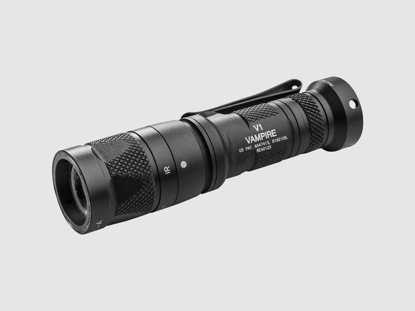 SureFire V1-B Vampire Schwarz – Dual Spectrum LED Taschenlampe Weisslicht & IR