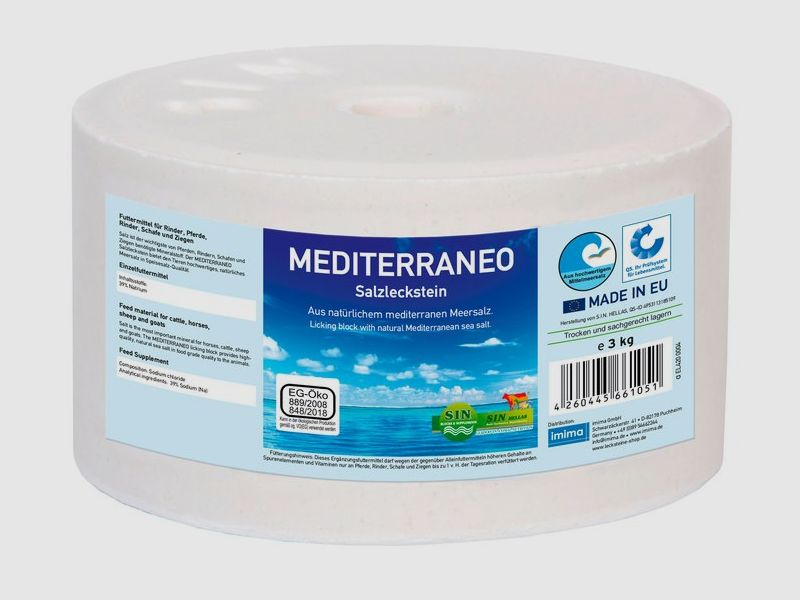 Blocco di sale da leccare Mediterrano di Imima