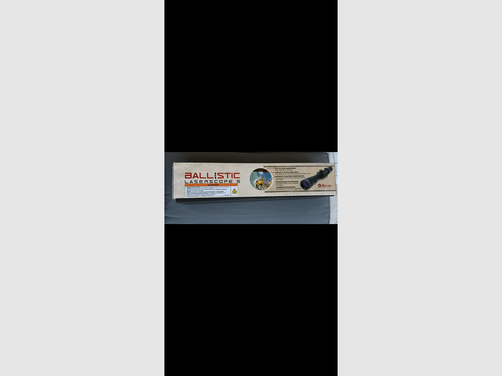 Burris Ballistic Laserscope V5 5-20x50 telescopio di puntamento
