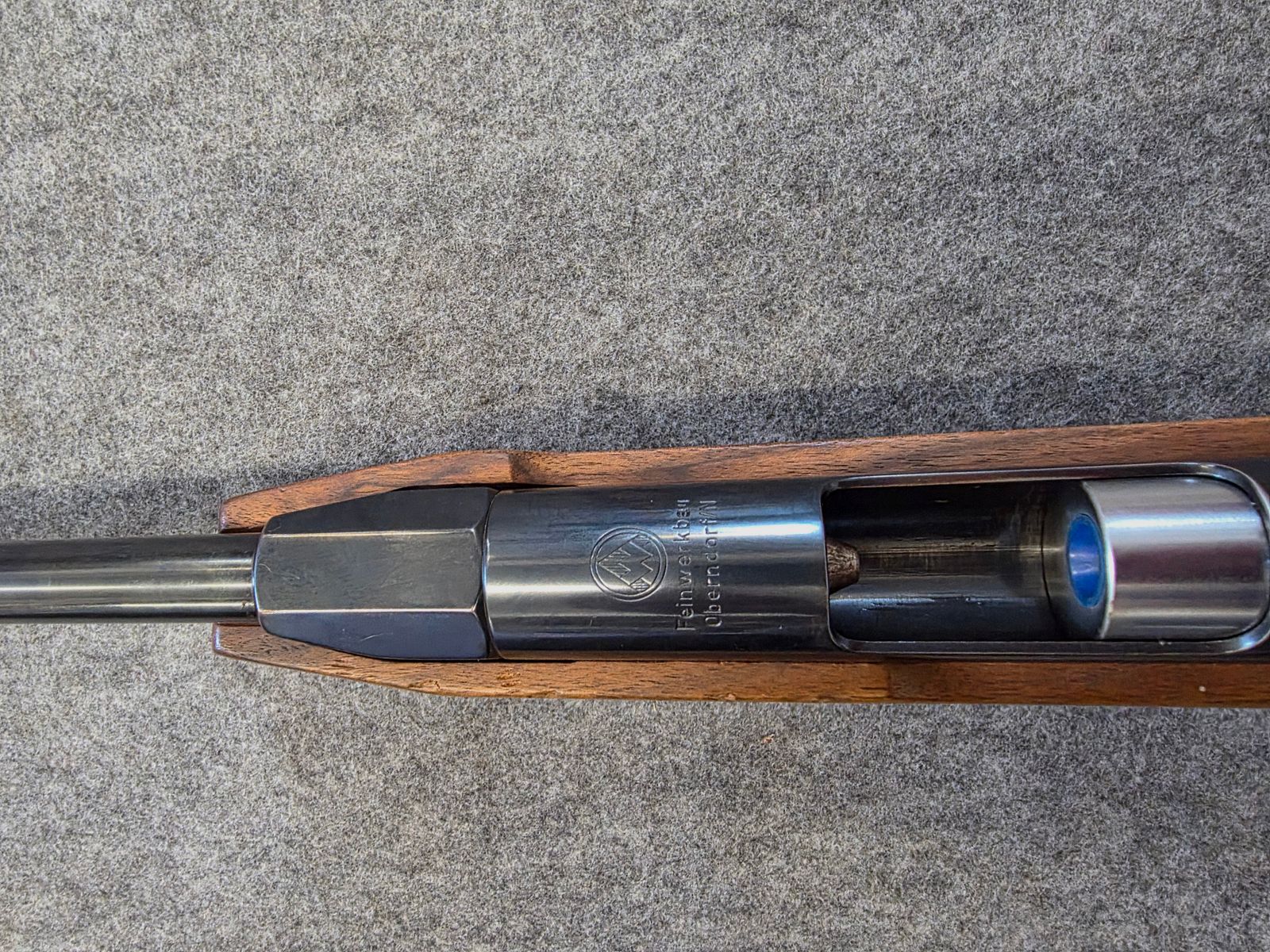 Seitenspanner Feinwerkbau FWB Mod. 300s Luftgewehr Match Gewehr mit Diopter Visier Erhöhung