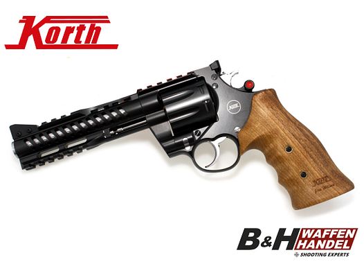 Neuwaffe, auf Lager: KORTH Ranger NXS 6 Zoll Revolver 8-Schuss .357 Magnum | Sportrevolver | Finanzierung möglich!