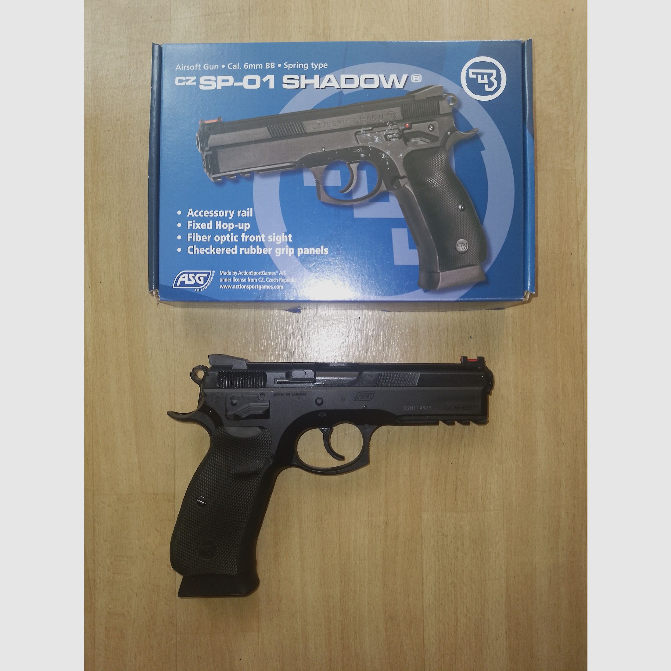 CZ 75 Shadow SP01 6mm