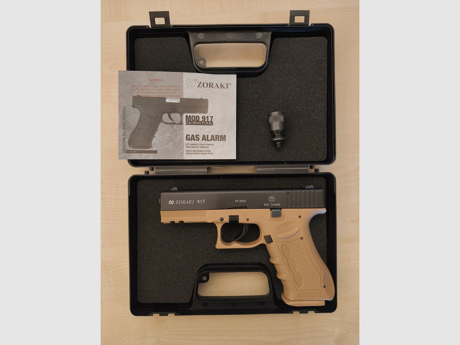 Zoraki 917 TAN 9mm PAK, Bild 1 von 5