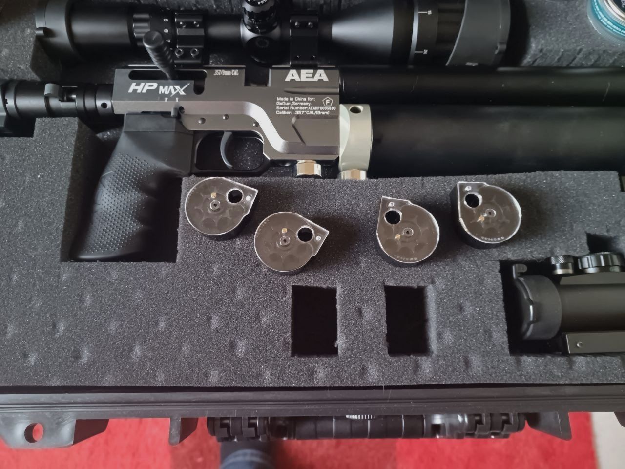 AEA HP Max Luftgewehr-Karabiner Kaliber 9mm F-Version - Neuwertig