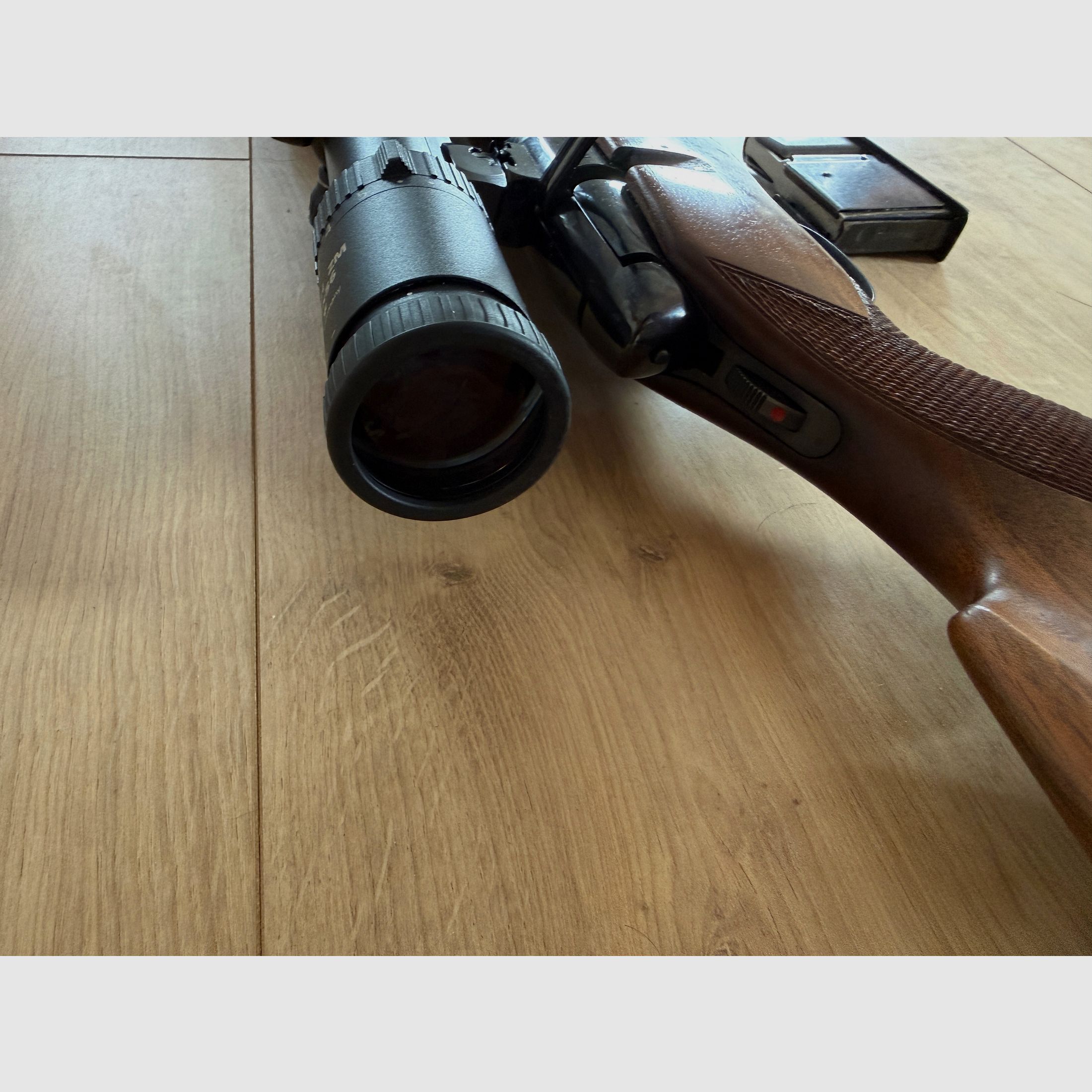 Steyr Mannlicher Luxus Cal. .30-06 Spr. Zeiss Diavari ZM 3-12x56 T* montaggio girevole ripetitore