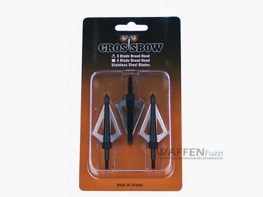 Hunting tips 3 blades 3 pcs.