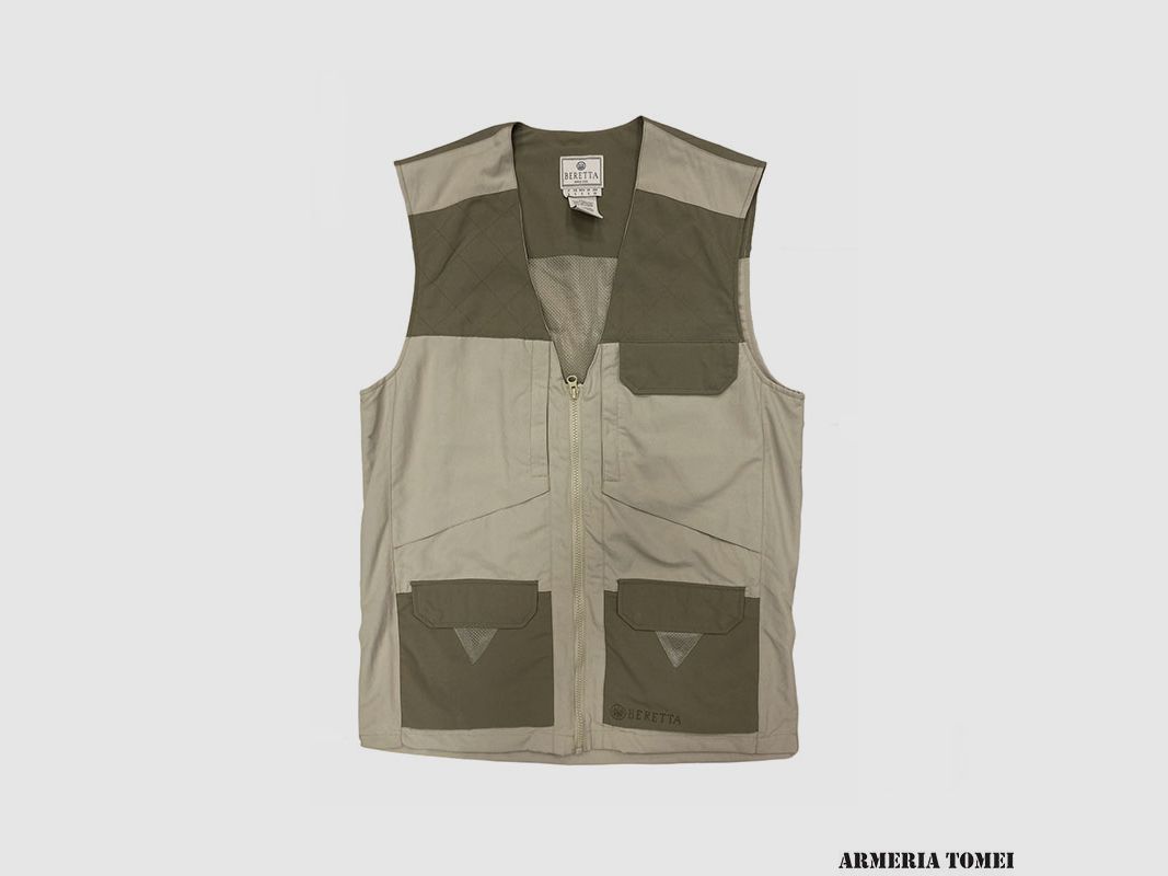 VEST – BERETTA SUMMER MULTICLIMATE VEST OLIVE GREY, image 1 of 2