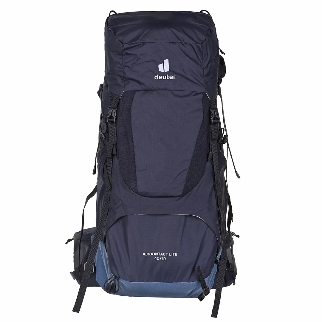 Sac à dos de trekking Deuter Aircontact Lite 40 + 10 black-marine, image 6 sur 36