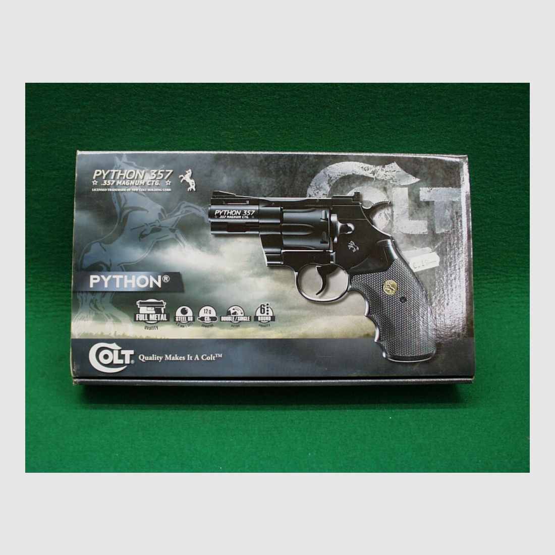 Umarex	 Colt Python .357 Magnum CTG. CO2 Revolver