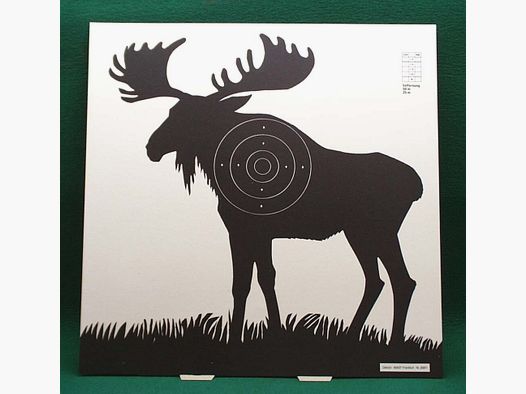 Krüger Motiv-Scheibe / Zielscheiben Elch