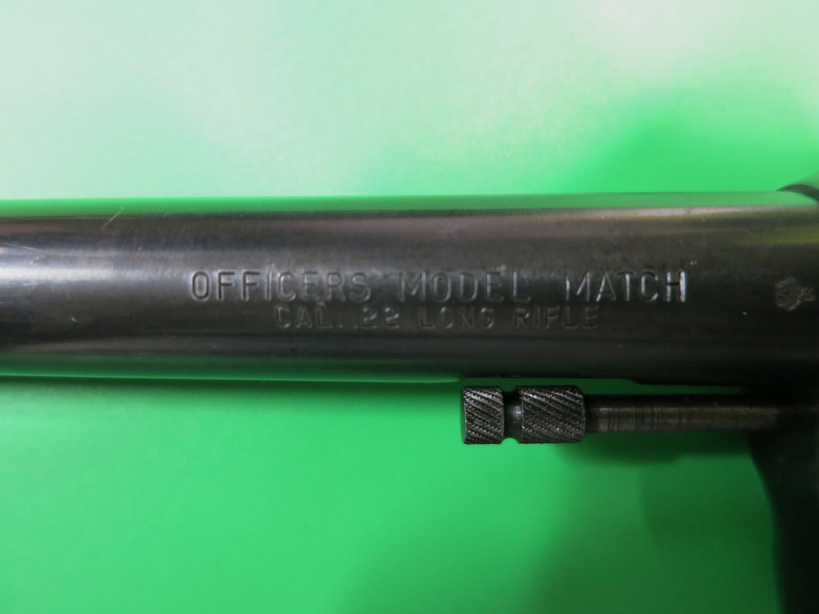 Revoler COLT Officer's Model Match, fünfte Ausgabe der Serie in .22lr #72