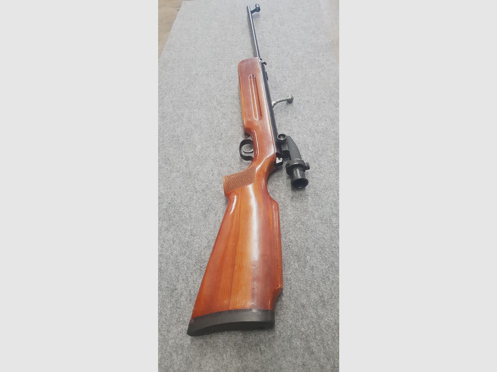 Q1 Schräger Korntunnel Halter Haenel Mod. 311  mit Feinabzug und Diopter Durchlader cal. 4,5mm Diabolo