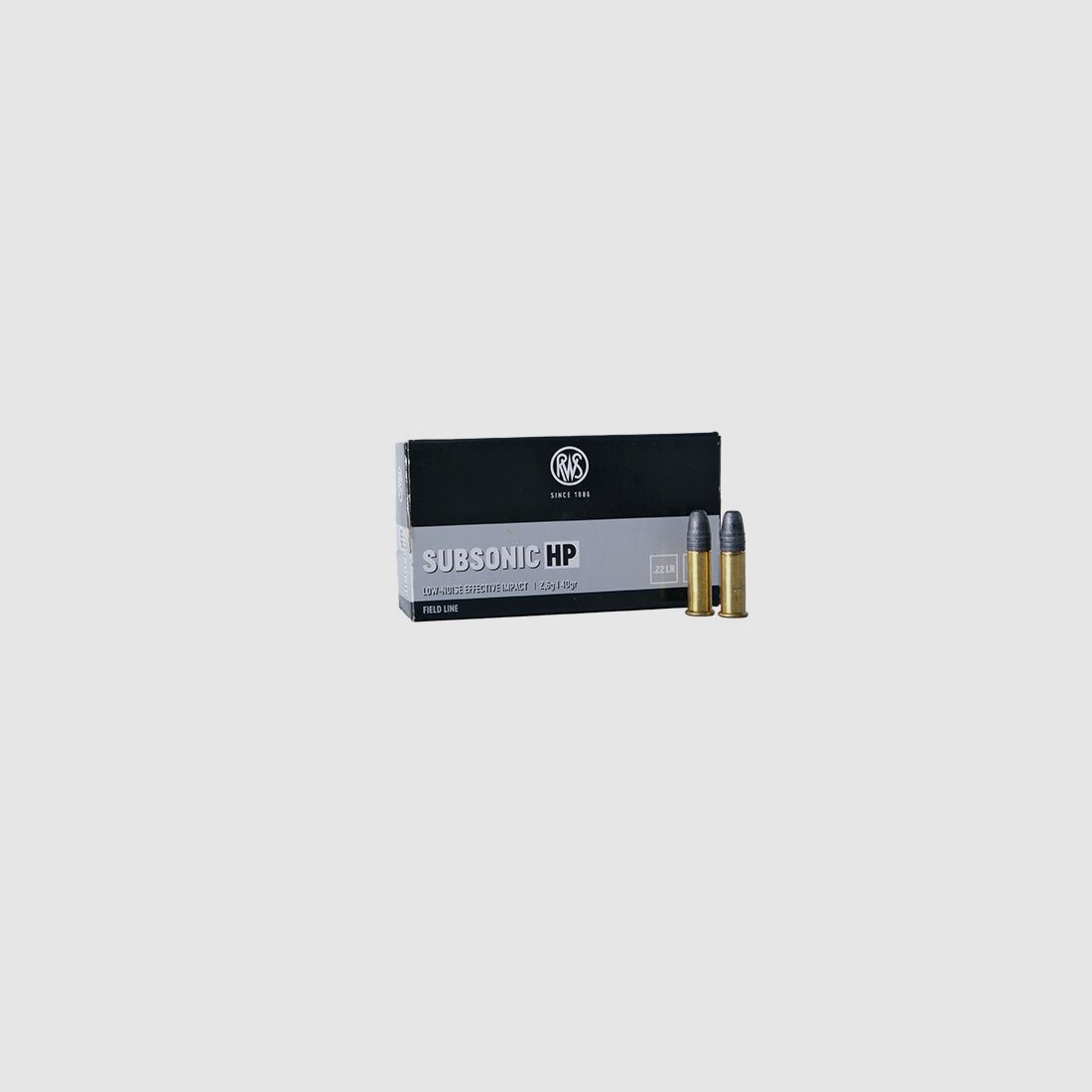 RWS Subsonic HP .22lr KK-Patronen