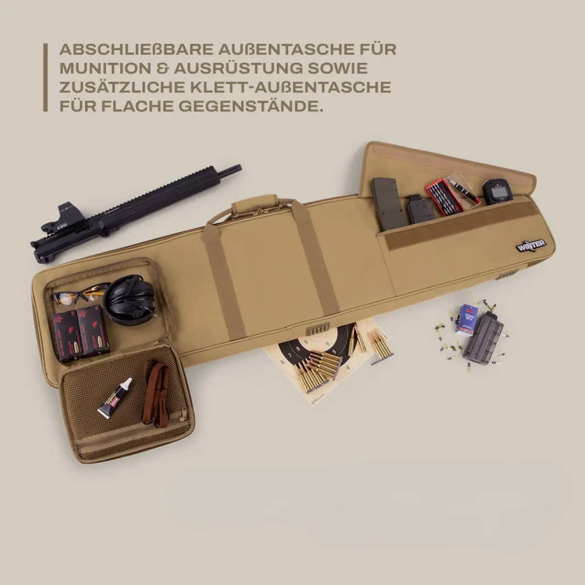 Winter Waffentasche Dune 130 cm