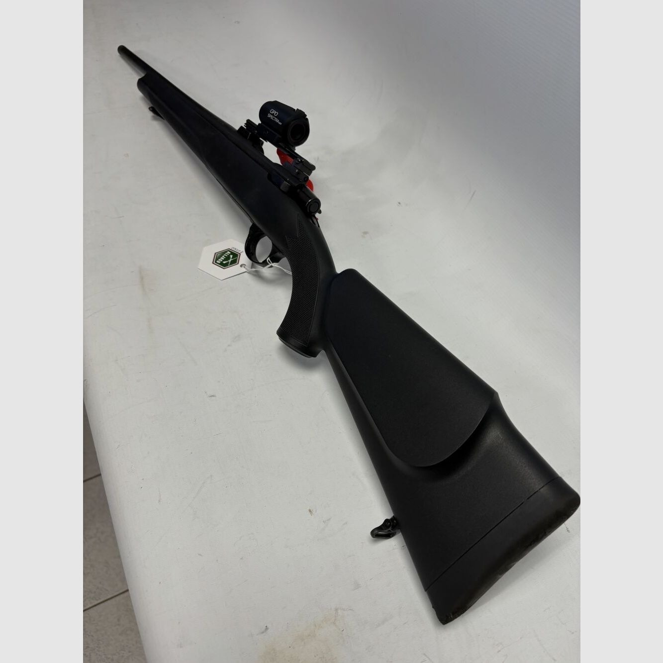 Mercury m.Synthetikschaft,EAW SM+Rotpunktvisier GPO Spectra