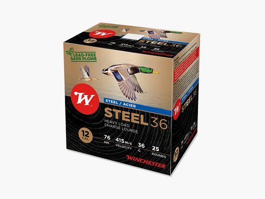 Winchester 12/76 Jagd Steel HP 2,9mm - 36g