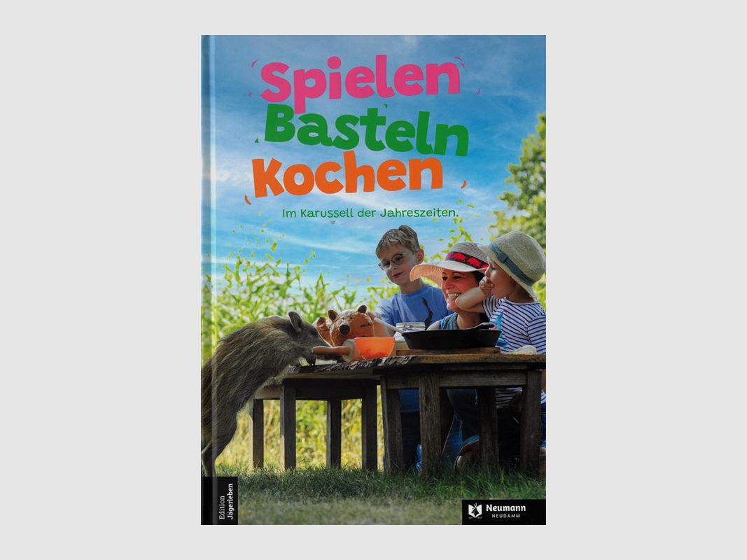 Kinderbuch "Spielen, Basteln, Kochen - Im Karussell der Jahreszeiten"