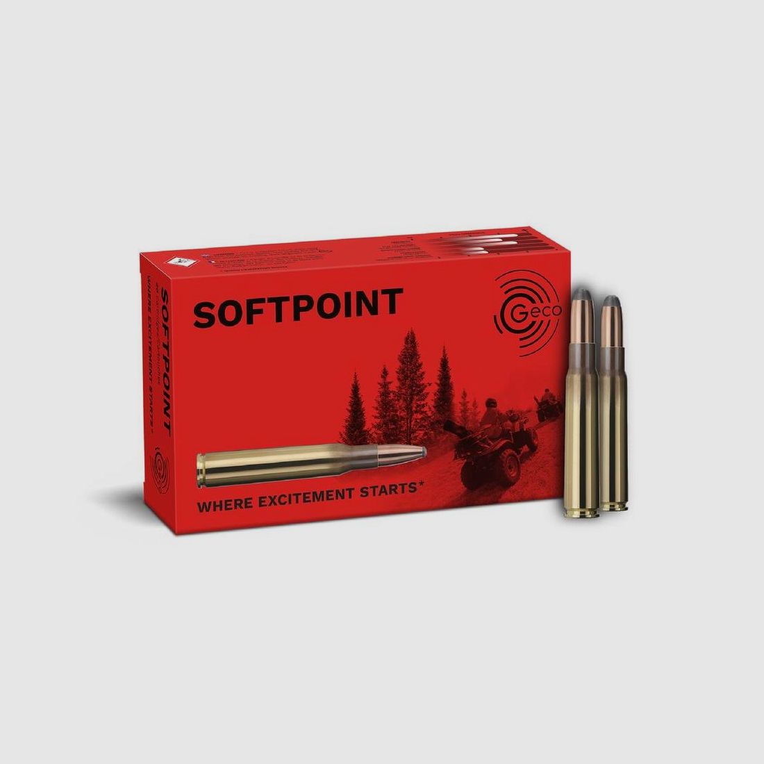GECO 8×57 JS SOFTPOINT 12,0g/185gr 20Stk.