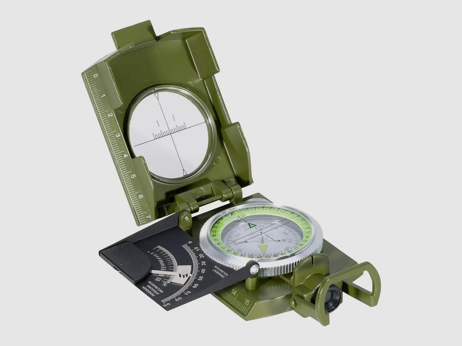 Mil-Tec Boussole Italienne avec Boîtier en Métal