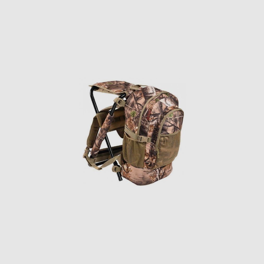 Rucksack mit Jagdhocker Tarnmuster Art. PHAC045 PROHUNT VERNEY CARRON, Bild 1 von 4