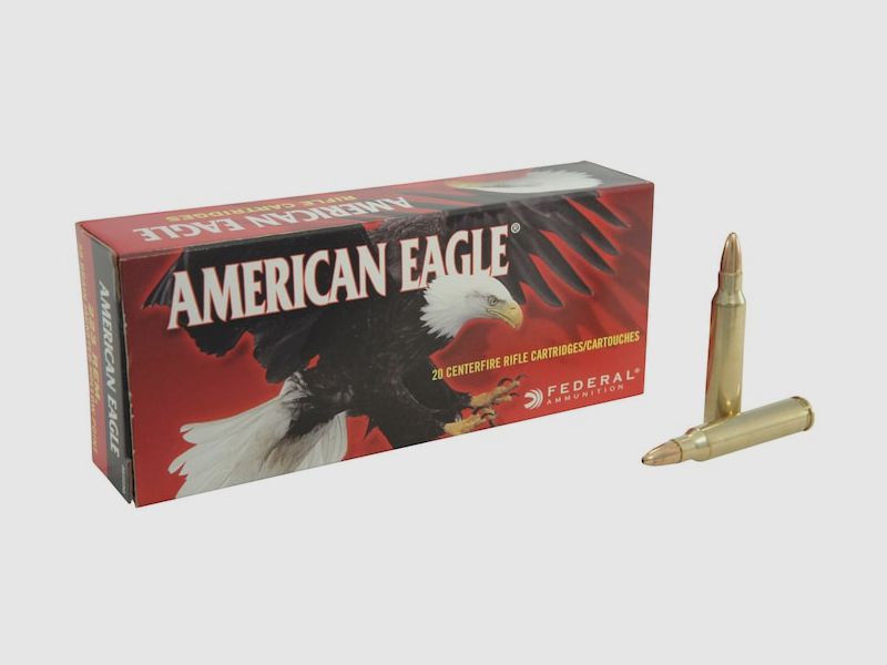 Federal American Eagle Varmint & Predator .223 Rem. 50GR JHP 20 Patronen