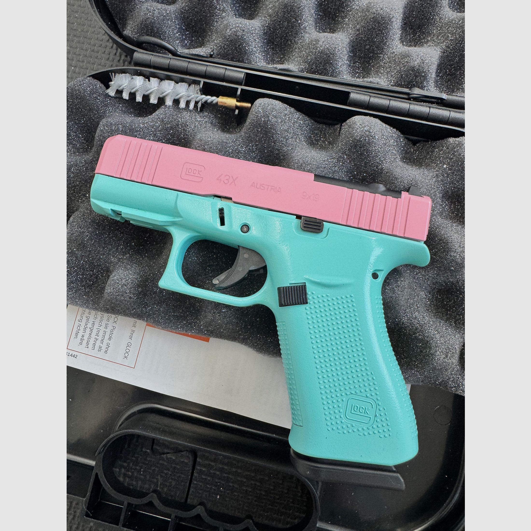 Glock 43X R/MOS/FS 9 x 19 mm incl. rail