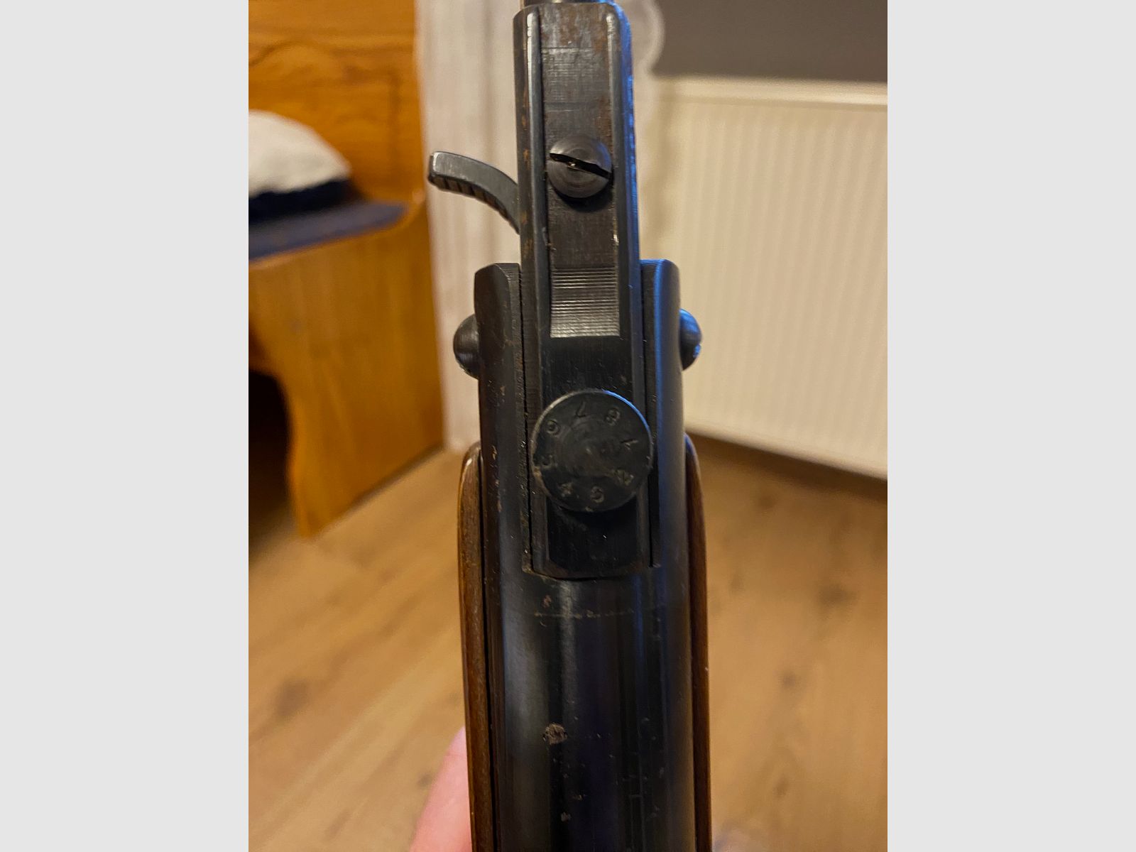 Weihrauch HW 35 mit F und Zielfernrohr der Marke Hubertus 4 x 20