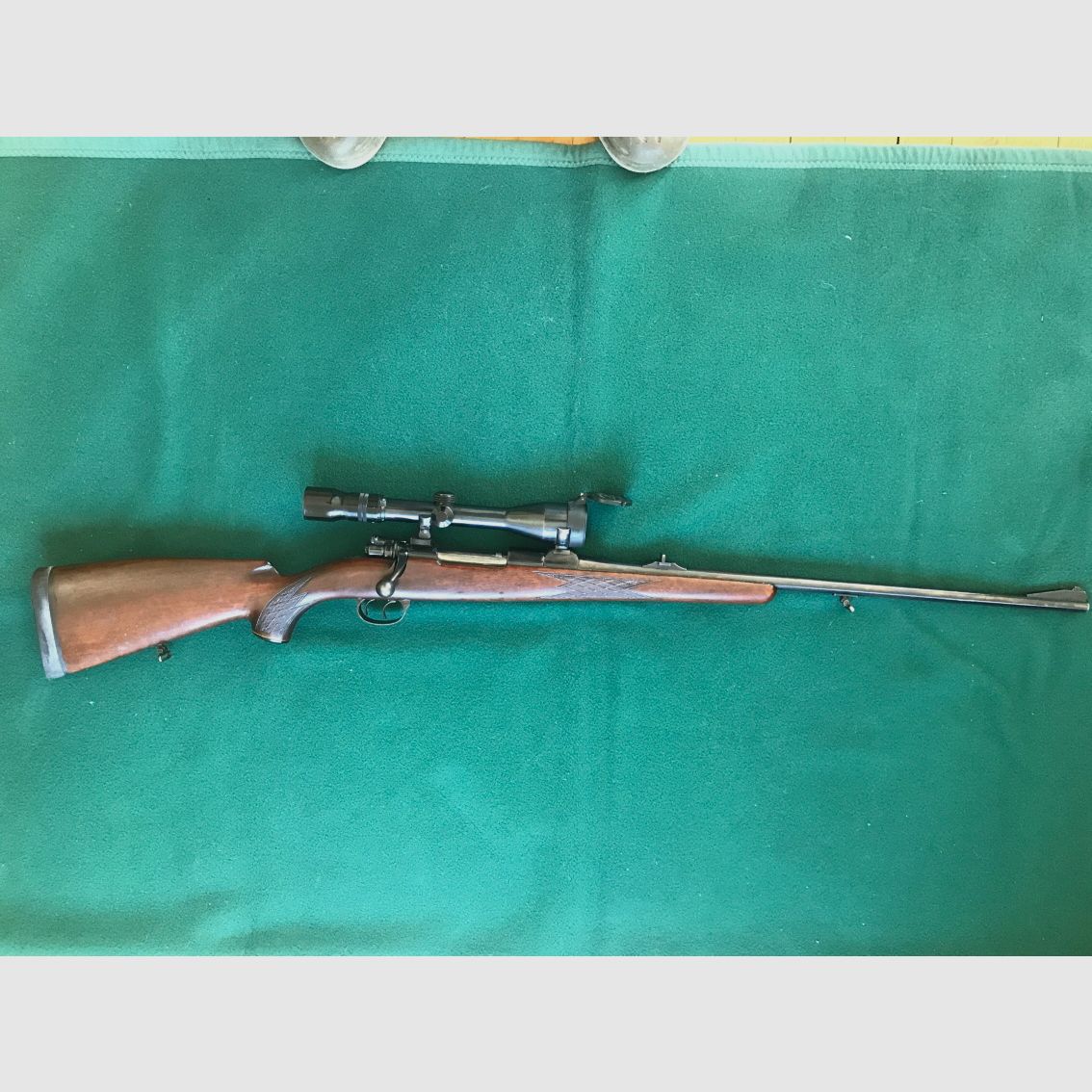 Repetierbüchse 98 Kal.7mm RemMagnum  ZF Kahles 3-9x42 