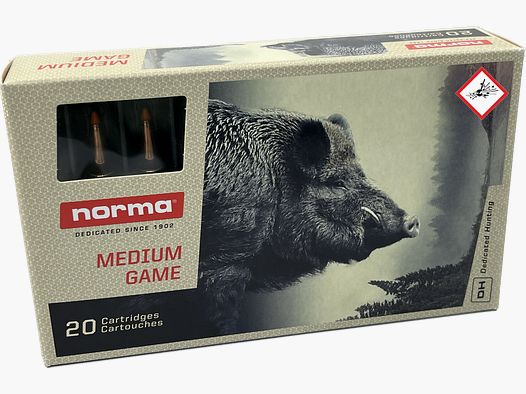 Norma TIPSTRIKE Jagdpatrone Kal. 7X57 R 160grs