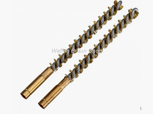 Messingbürste, 2er-Pack 5,6mm. Für Kugelläufe mit 1-8" Innengewinde.