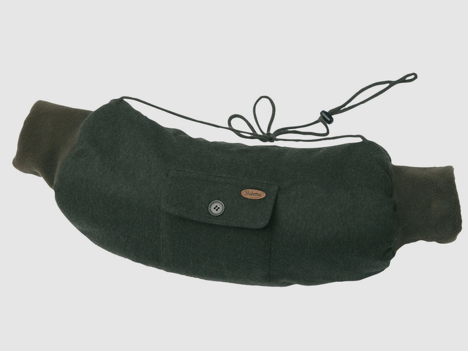Hubertus Loden Muff Forest con fodera in pile