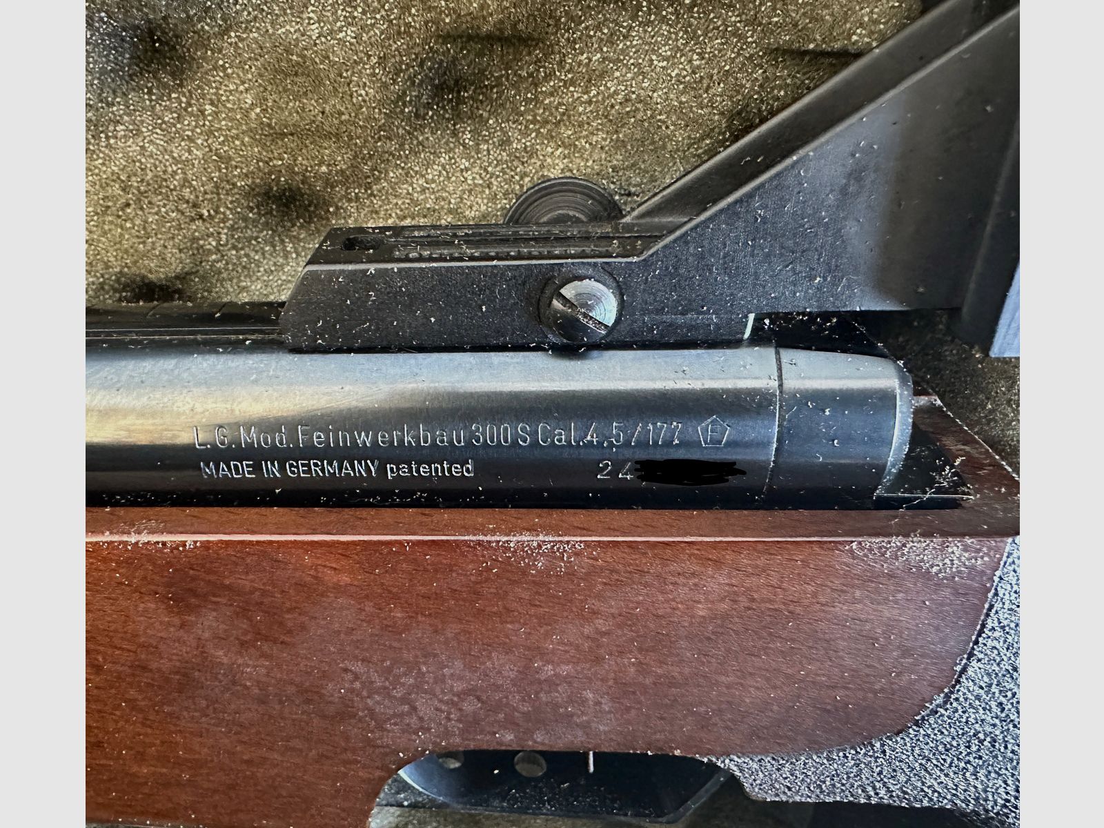 Feinwerkbau 300 S Match-Carabine à air, bon état, fonctionnelle