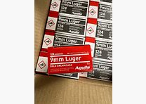 Aguila *500 stuks* Standaard 9mm Luger (9x19) FMJ 124 grs pistoolpatronen