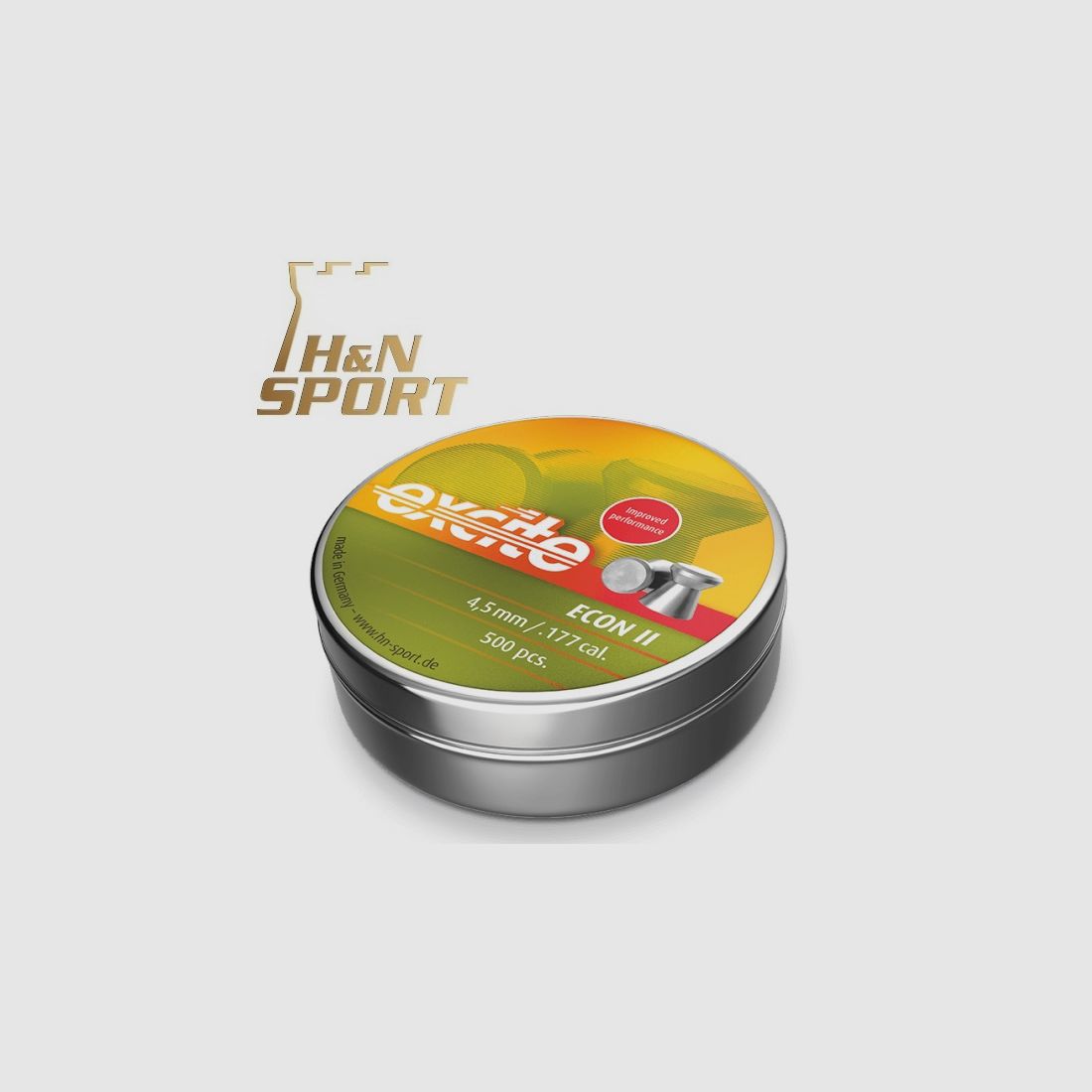 Diabolos H&N Excite Econ II Kal. 4,50 mm. Dose 500 Stk. von 0,46 g.