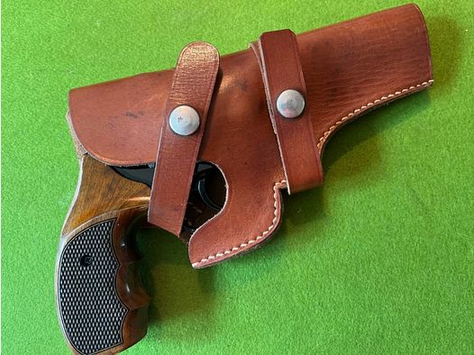 KLAPPHOLSTER SA REVOLVER AUCH S&W SCHLANKE DA 4-6" WIE MOD. 640 UND ÄHNLICHE