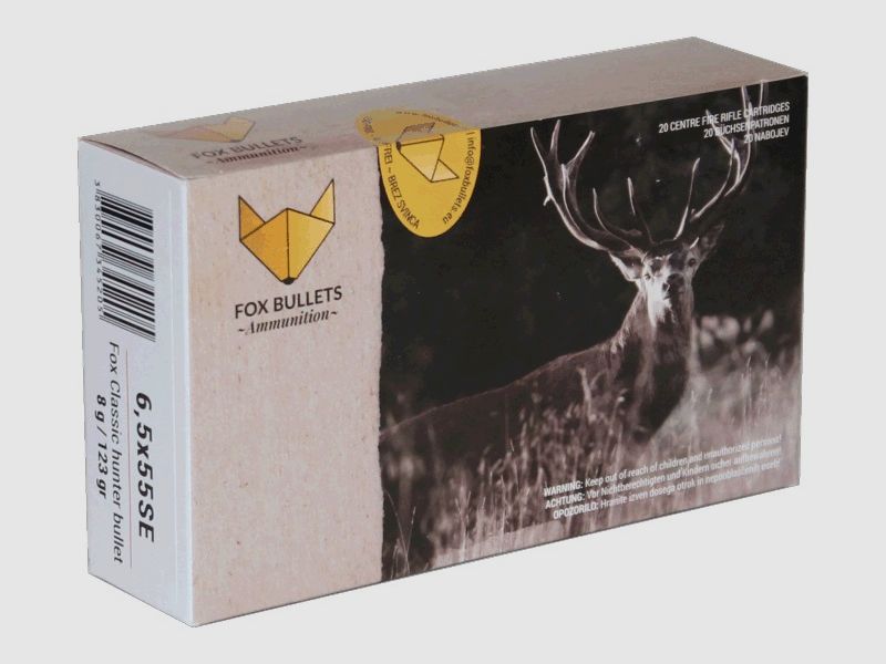 Fox Classic Hunter 6.5×55 SE 8g, Bild 1 von 2