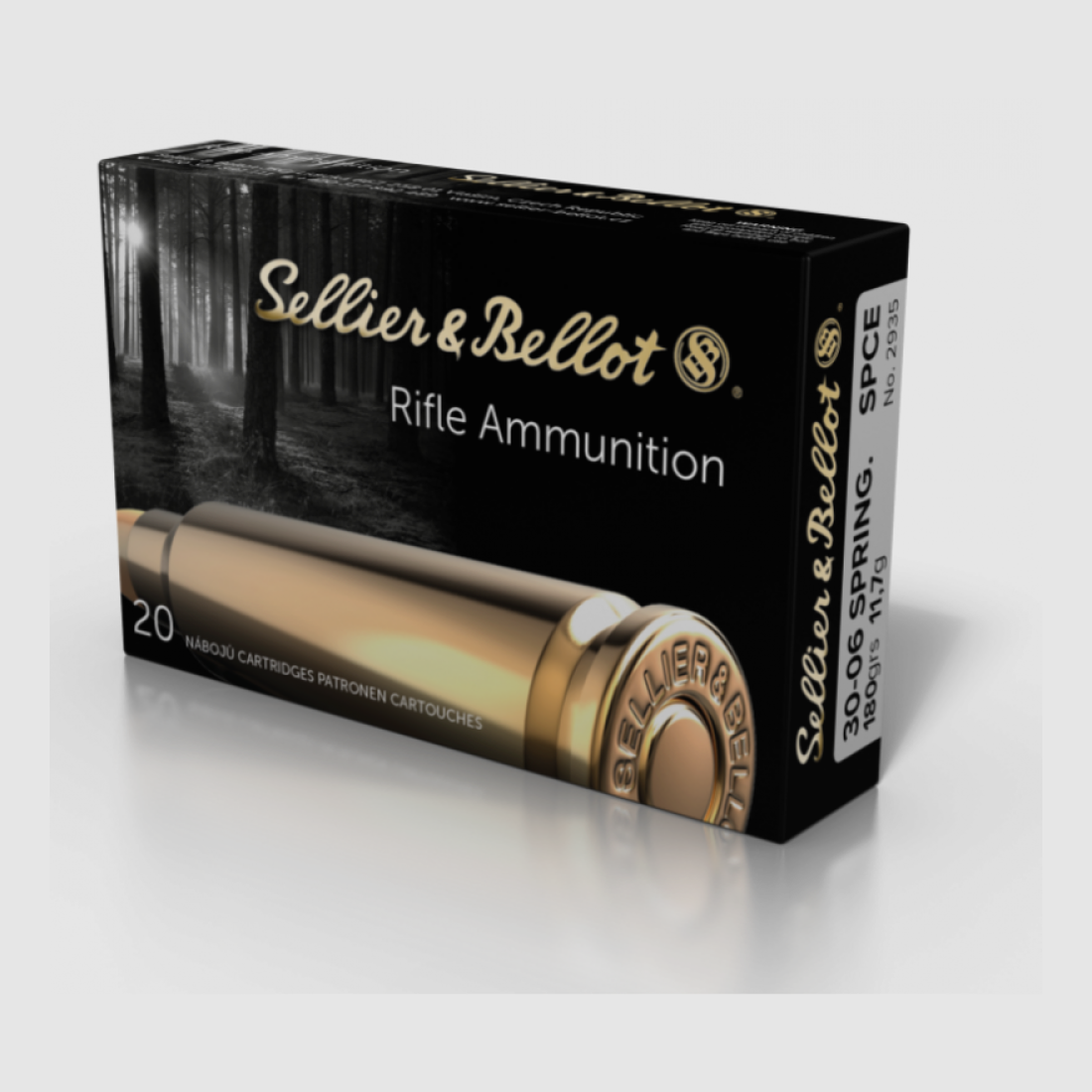 30-06 Springfield S&B SPCE 180gr VE20
