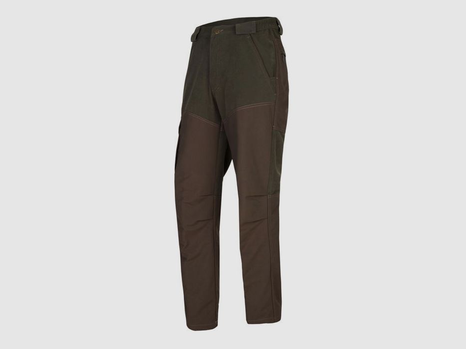 Rascher Funktions-Jagdhose Micro Velours Cordura 48 Grün